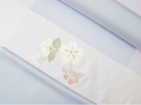 唐織九寸名古屋帯(枝垂れ桜・錦工芸) | 商品紹介 | 染と織たかはし