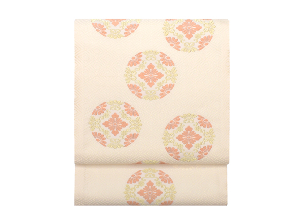 二陪織 袋帯(花菱華文・有職織物) | 商品紹介 | 染と織たかはし