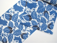 竺仙 綿紅梅浴衣(桔梗に霞・青蘭色) | 商品紹介 | 染と織たかはし