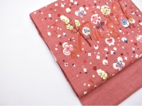 関美穂子 型絵染め九寸名古屋帯(そよ風・小千谷紬) | 商品紹介 | 染と